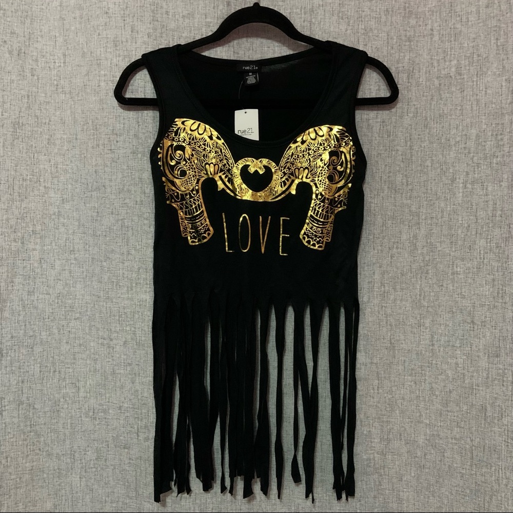 Love Fringe Crop Top